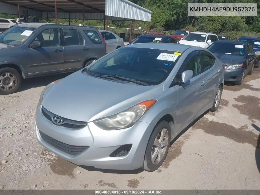 KMHDH4AE9DU957376 2013 Hyundai Elantra Gls