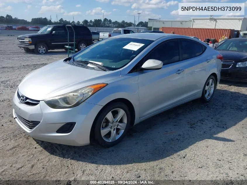 2013 Hyundai Elantra Gls VIN: 5NPDH4AE5DH373099 Lot: 40394025