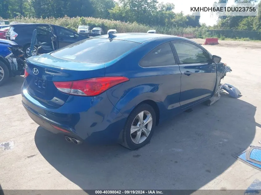 KMHDH6AE1DU023756 2013 Hyundai Elantra Gs