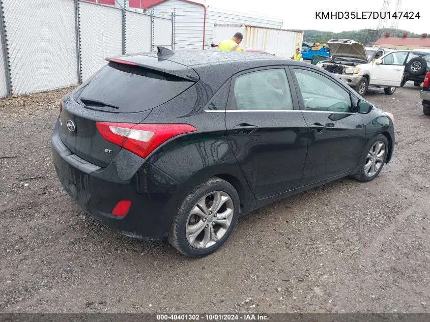 KMHD35LE7DU147424 2013 Hyundai Elantra Gt