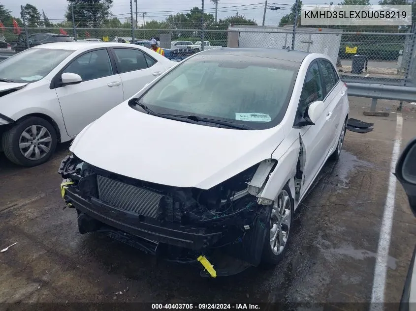 KMHD35LEXDU058219 2013 Hyundai Elantra Gt