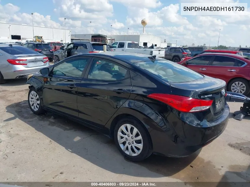 5NPDH4AE0DH161730 2013 Hyundai Elantra Gls