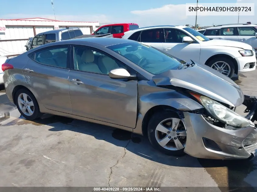 5NPDH4AE9DH289724 2013 Hyundai Elantra Gls