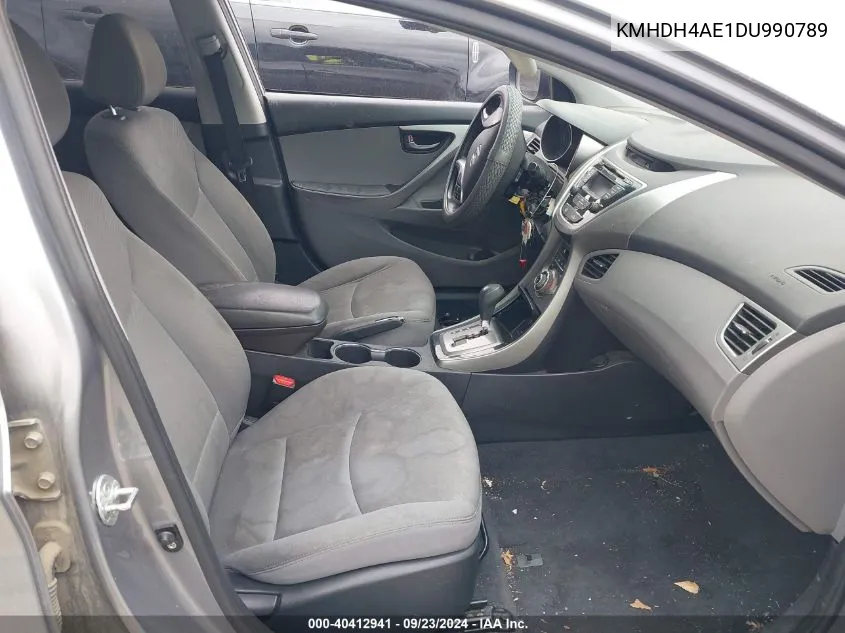 KMHDH4AE1DU990789 2013 Hyundai Elantra Gls/Limited