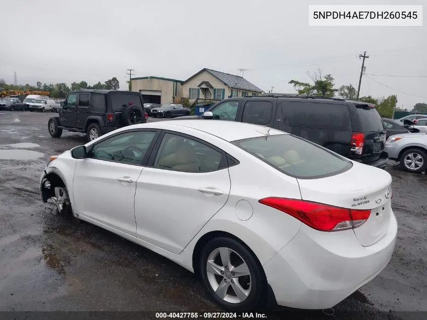 2013 Hyundai Elantra Gls VIN: 5NPDH4AE7DH260545 Lot: 40427755