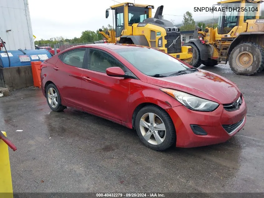 5NPDH4AE1DH256104 2013 Hyundai Elantra Gls