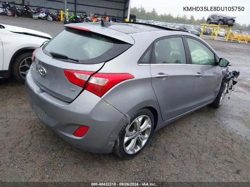 KMHD35LE8DU105750 2013 Hyundai Elantra Gt