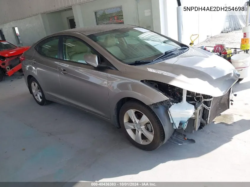 5NPDH4AE2DH254698 2013 Hyundai Elantra Gls/Limited