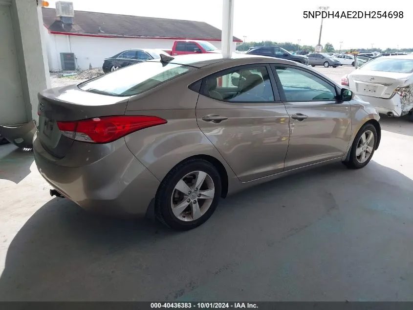 5NPDH4AE2DH254698 2013 Hyundai Elantra Gls/Limited