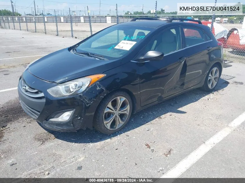 2013 Hyundai Elantra Gt VIN: KMHD35LE7DU041524 Lot: 40436775