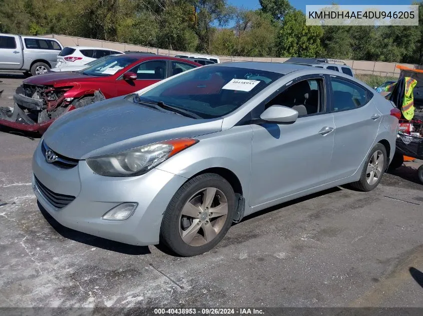 KMHDH4AE4DU946205 2013 Hyundai Elantra Gls/Limited