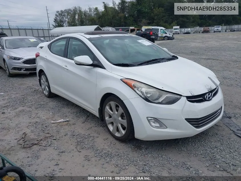 2013 Hyundai Elantra Limited VIN: 5NPDH4AE9DH285334 Lot: 40441116