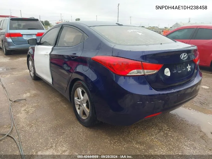 5NPDH4AE1DH238458 2013 Hyundai Elantra Gls