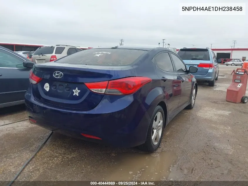 5NPDH4AE1DH238458 2013 Hyundai Elantra Gls