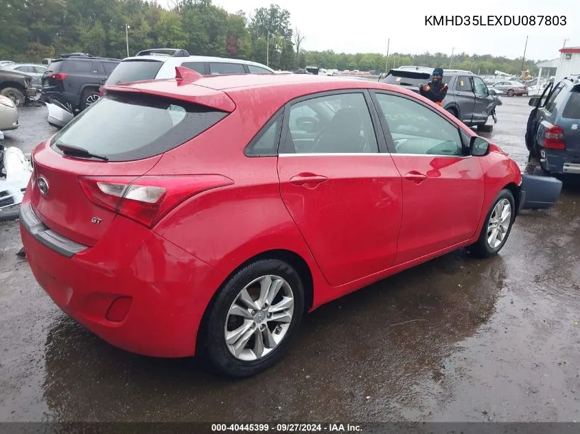 KMHD35LEXDU087803 2013 Hyundai Elantra Gt