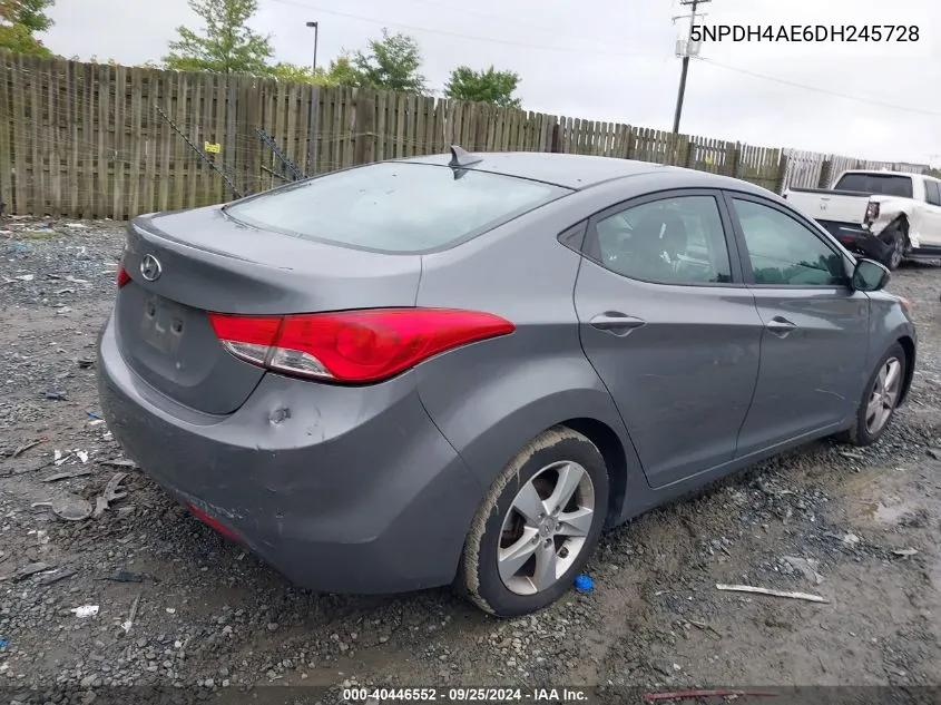 5NPDH4AE6DH245728 2013 Hyundai Elantra Gls