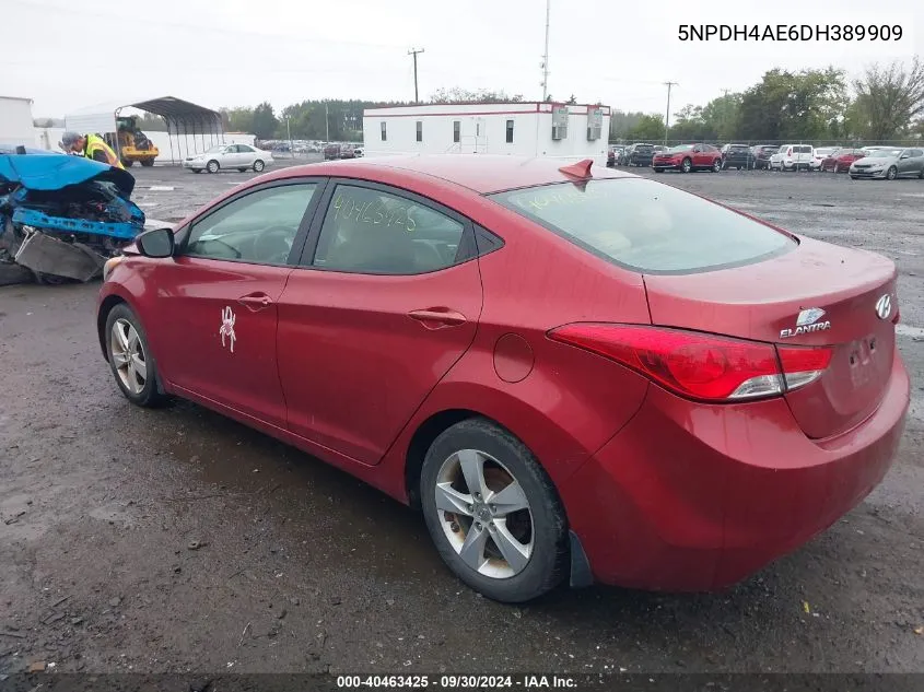 5NPDH4AE6DH389909 2013 Hyundai Elantra Gls