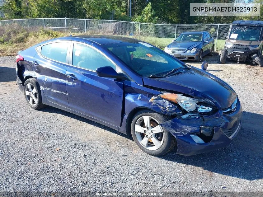 2013 Hyundai Elantra Gls VIN: 5NPDH4AE7DH325913 Lot: 40479061