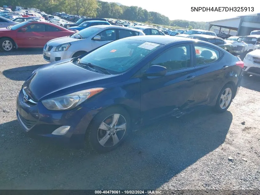 5NPDH4AE7DH325913 2013 Hyundai Elantra Gls