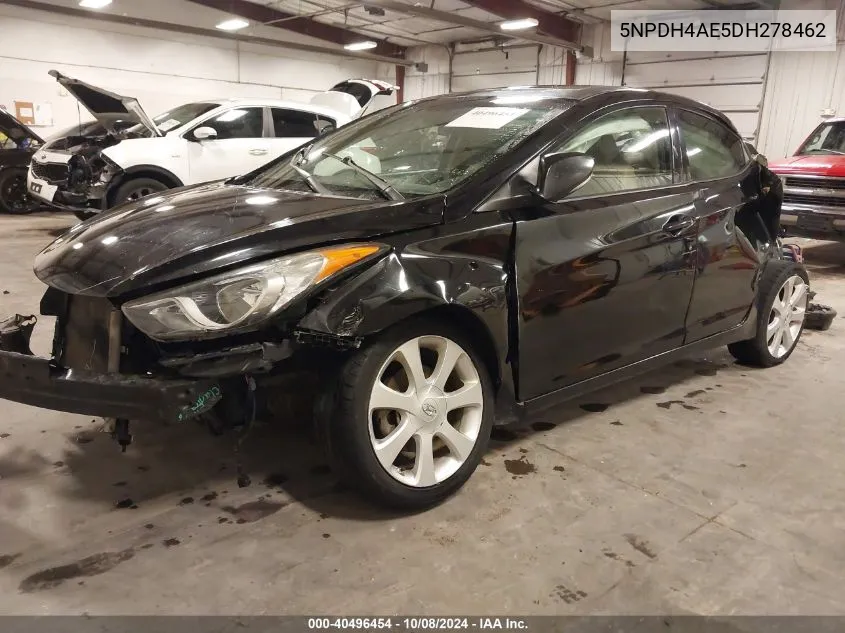 2013 Hyundai Elantra Gls/Limited VIN: 5NPDH4AE5DH278462 Lot: 40496454