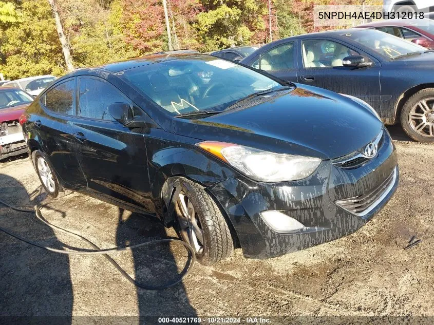 5NPDH4AE4DH312018 2013 Hyundai Elantra Gls