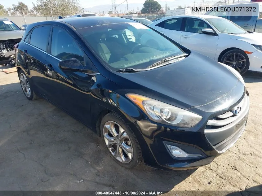 2013 Hyundai Elantra Gt VIN: KMHD35LE6DU071372 Lot: 40547443