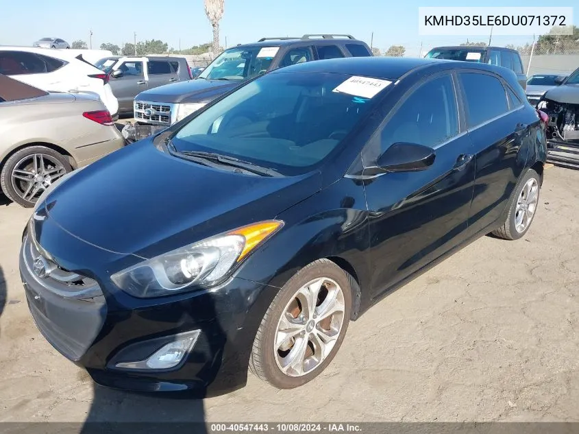 2013 Hyundai Elantra Gt VIN: KMHD35LE6DU071372 Lot: 40547443