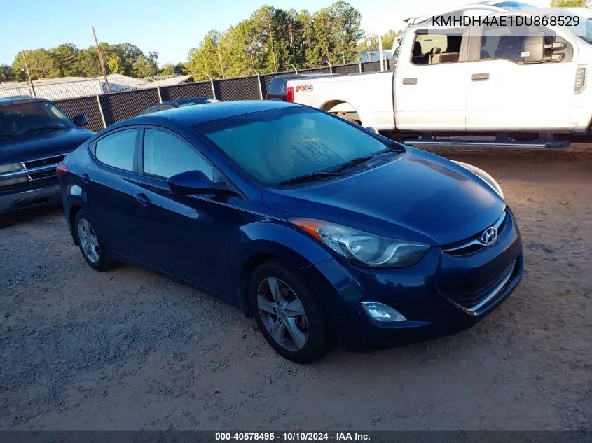 KMHDH4AE1DU868529 2013 Hyundai Elantra Gls