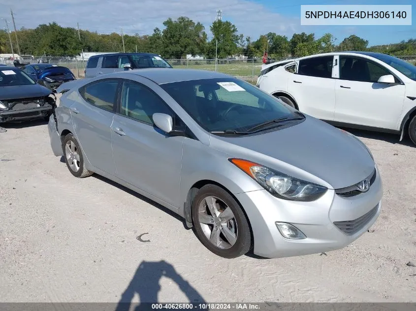 5NPDH4AE4DH306140 2013 Hyundai Elantra Gls