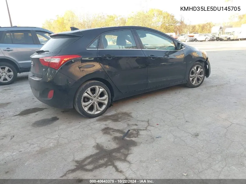 2013 Hyundai Elantra Gt VIN: KMHD35LE5DU145705 Lot: 40643375