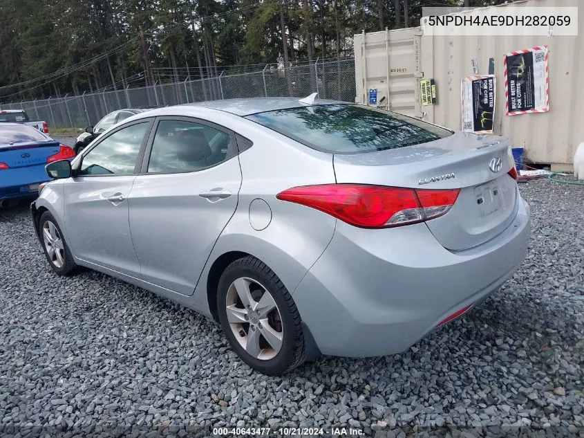 2013 Hyundai Elantra Gls/Limited VIN: 5NPDH4AE9DH282059 Lot: 40643477