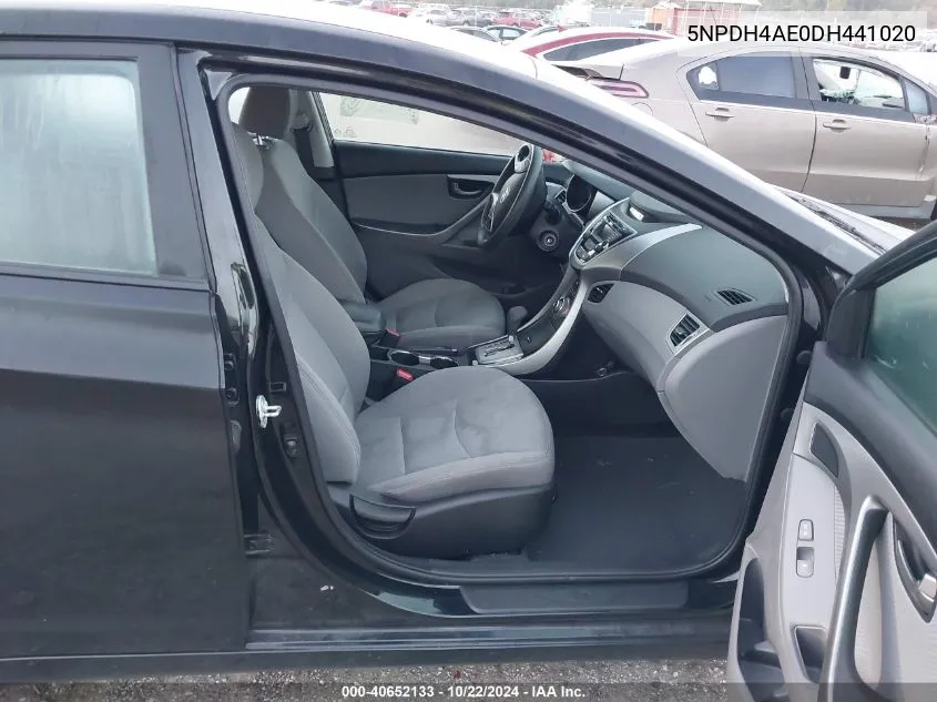 5NPDH4AE0DH441020 2013 Hyundai Elantra Gls