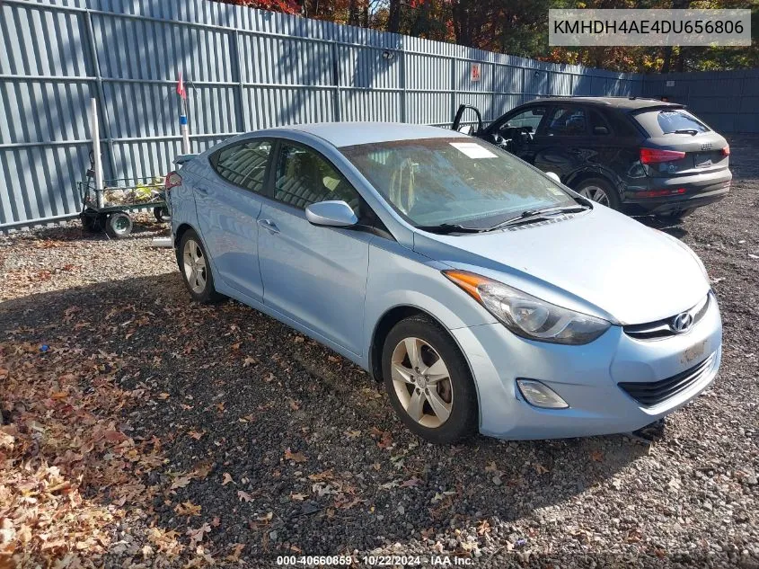 2013 Hyundai Elantra Gls VIN: KMHDH4AE4DU656806 Lot: 40660859