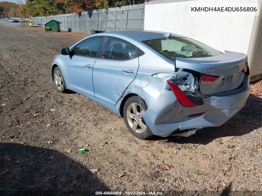 KMHDH4AE4DU656806 2013 Hyundai Elantra Gls