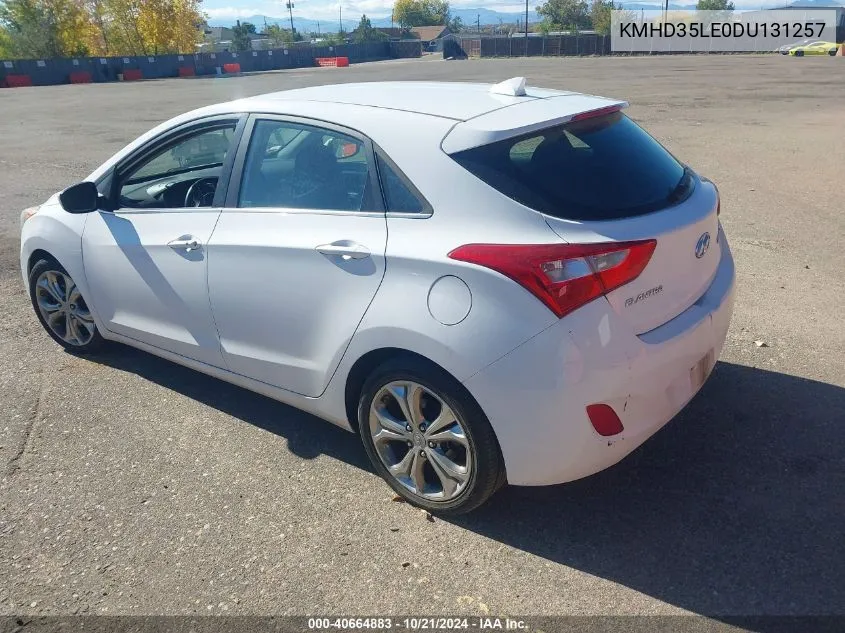 2013 Hyundai Elantra Gt VIN: KMHD35LE0DU131257 Lot: 40664883