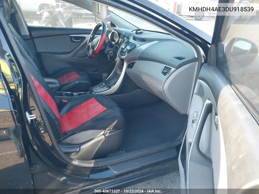 KMHDH4AE3DU918539 2013 Hyundai Elantra Gls