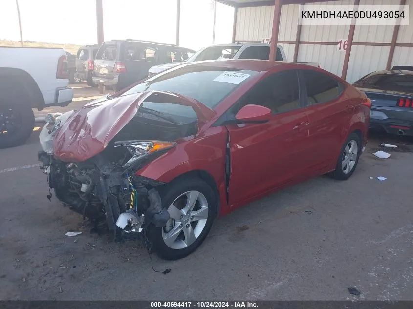 2013 Hyundai Elantra Gls VIN: KMHDH4AE0DU493054 Lot: 40694417