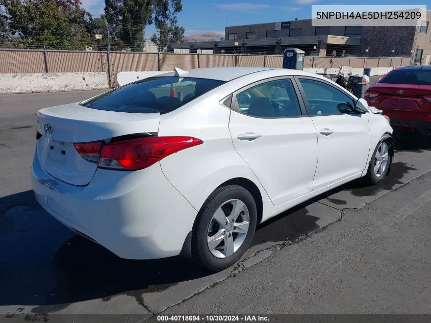 5NPDH4AE5DH254209 2013 Hyundai Elantra Gls