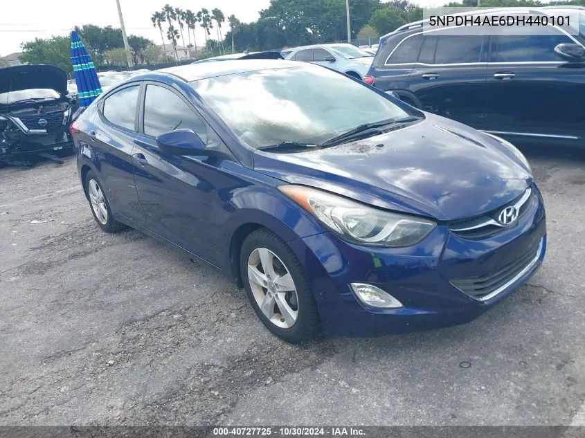 5NPDH4AE6DH440101 2013 Hyundai Elantra Gls