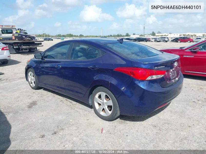 5NPDH4AE6DH440101 2013 Hyundai Elantra Gls