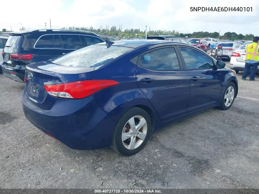 5NPDH4AE6DH440101 2013 Hyundai Elantra Gls