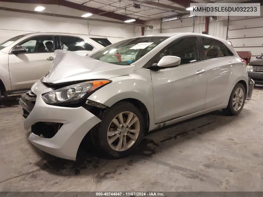 2013 Hyundai Elantra Gt VIN: KMHD35LE6DU032233 Lot: 40744847