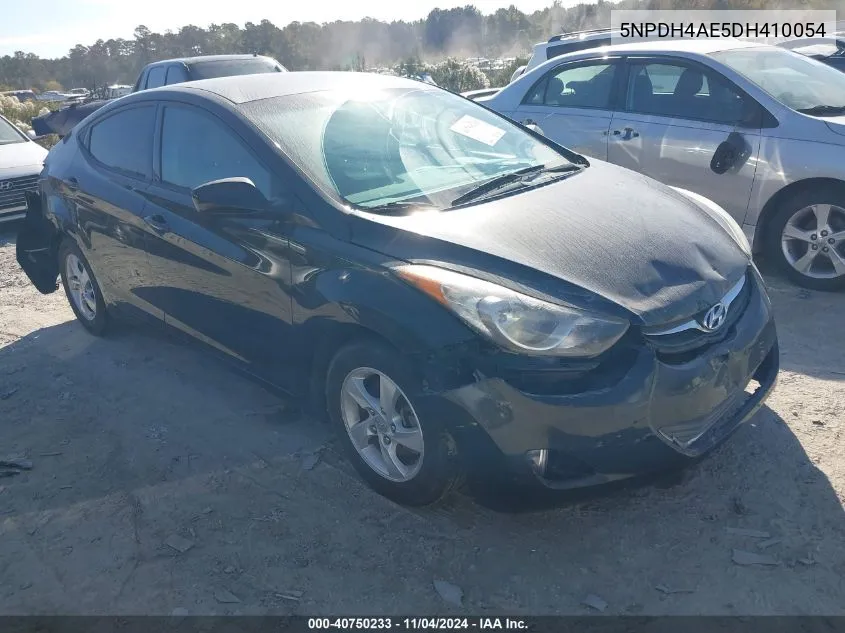 5NPDH4AE5DH410054 2013 Hyundai Elantra Gls