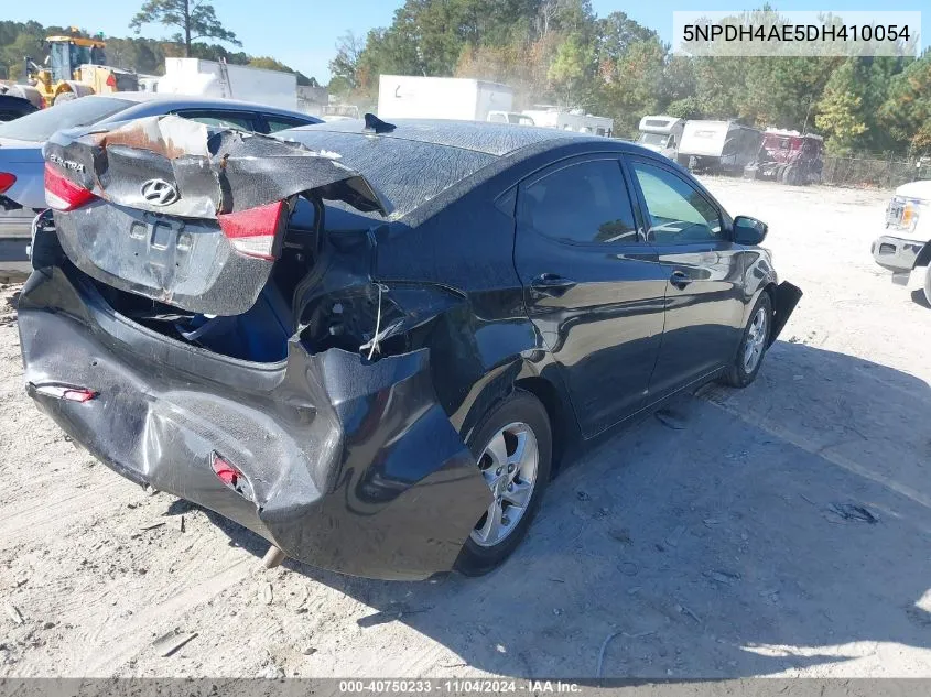 5NPDH4AE5DH410054 2013 Hyundai Elantra Gls