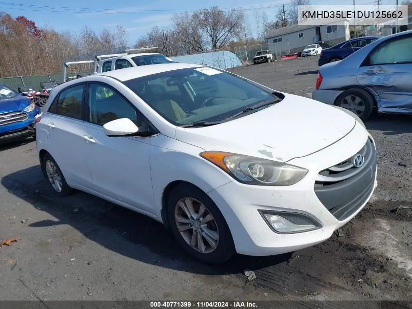 2013 Hyundai Elantra Gt VIN: KMHD35LE1DU125662 Lot: 40771399