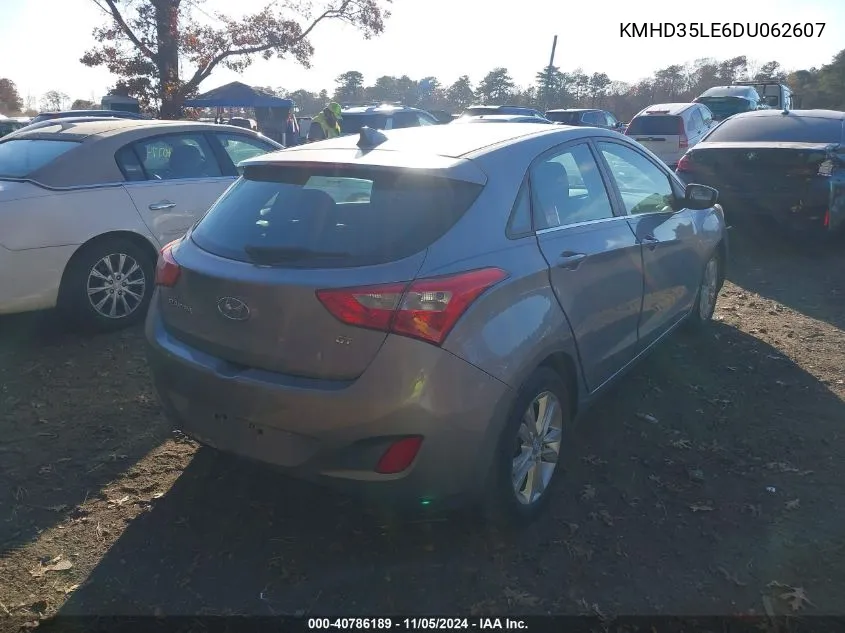 2013 Hyundai Elantra Gt VIN: KMHD35LE6DU062607 Lot: 40786189