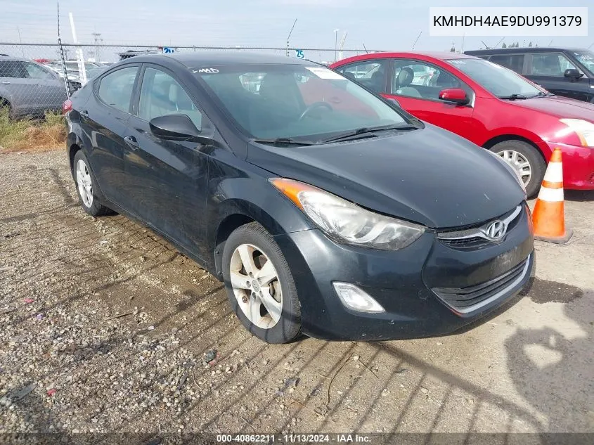 KMHDH4AE9DU991379 2013 Hyundai Elantra Gls