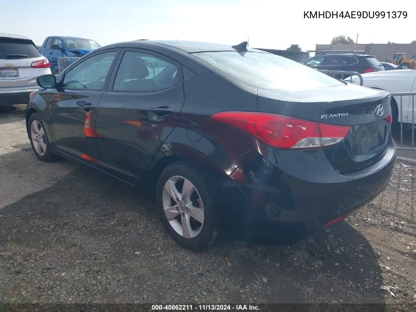 KMHDH4AE9DU991379 2013 Hyundai Elantra Gls