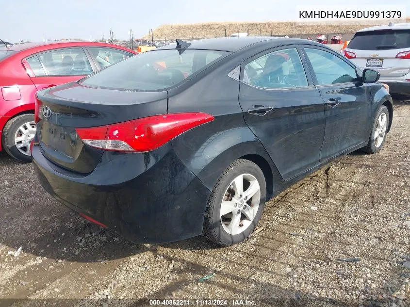 KMHDH4AE9DU991379 2013 Hyundai Elantra Gls