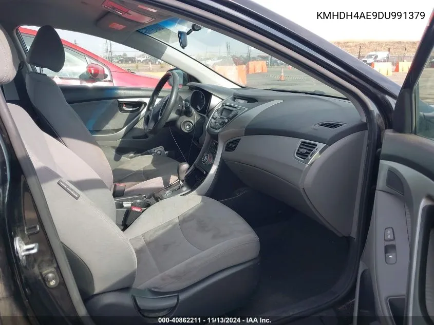 KMHDH4AE9DU991379 2013 Hyundai Elantra Gls